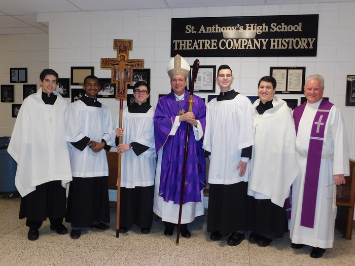 SAHS Welcomes Bishop Barres SAHS Welcomes Bishop Barres