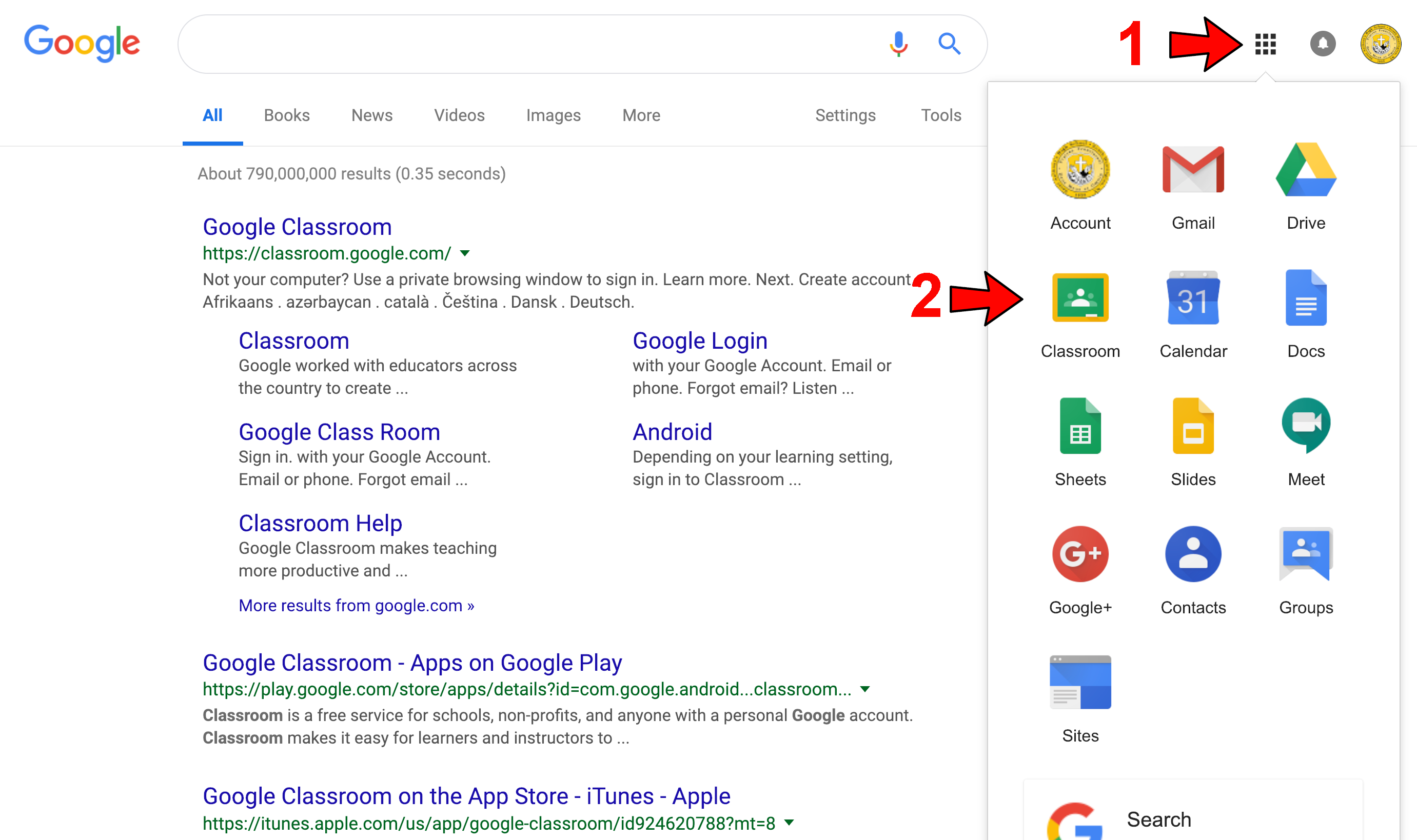 Google Classroom Step 3 Gc App Icon V2 St Anthony S