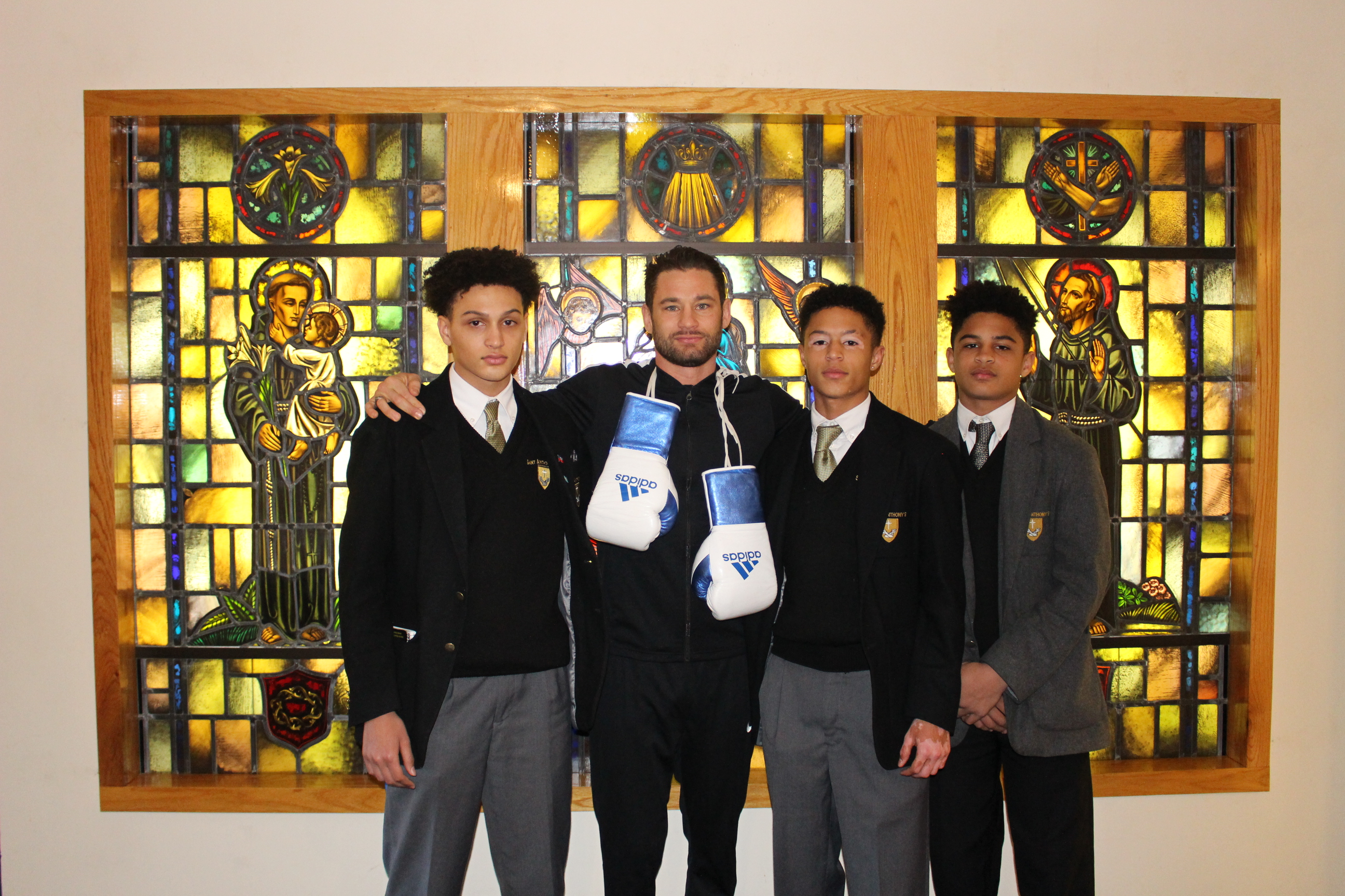 Friar Alum Christopher Algieri ’02 Visits Saint Anthony’s Friar Alum Christopher Algieri ’02 Visits Saint Anthony’s