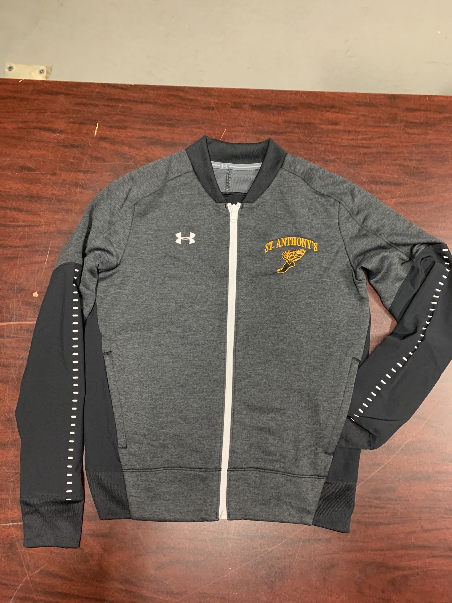 full zip warm up jacket