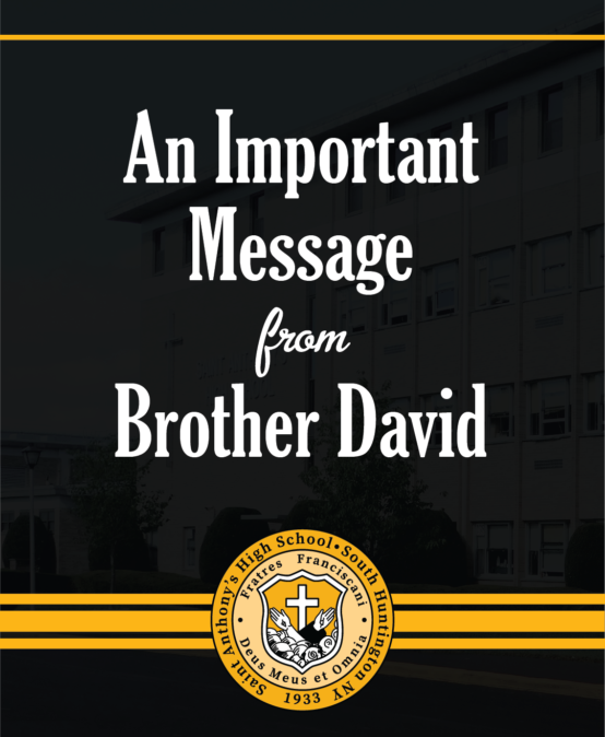 Message from Brother David