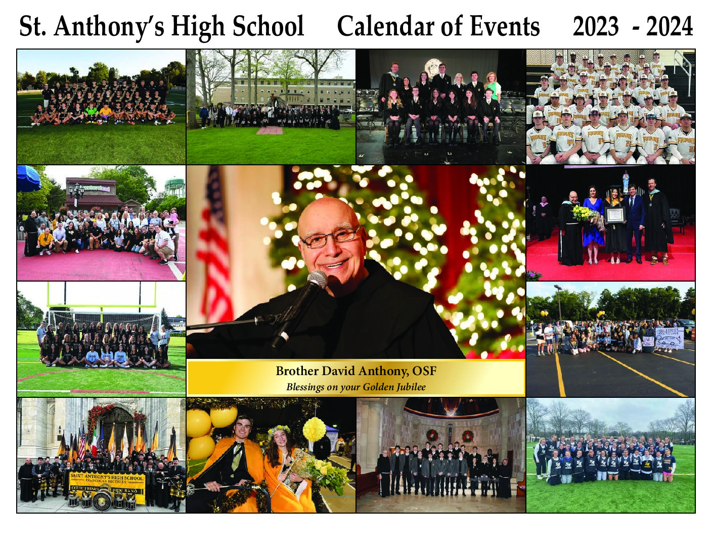 SAHS School Calendar - St. Anthony's High School SAHS School Calendar - St. Anthony's High School